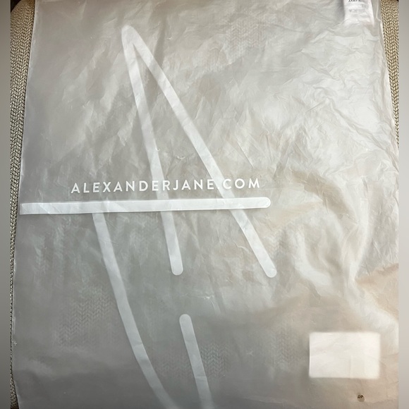 Alexander Jane Chic Pink Apron Dress with Pockets Sz 3x/4x - Picture 6 of 7